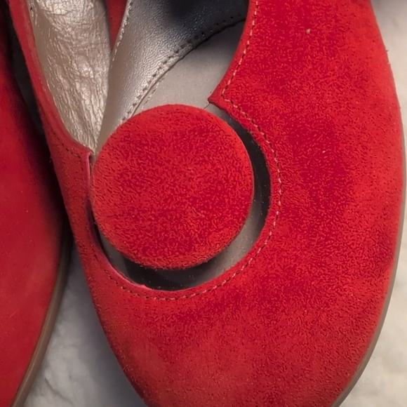 Beautifeel Mary Women's Slip -On  Red Leather shoe - Picture 6 of 13